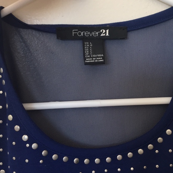 Blue Forever 21 dress - Picture 4 of 4